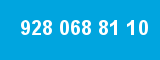 928 068 81 10 928 068 81 10